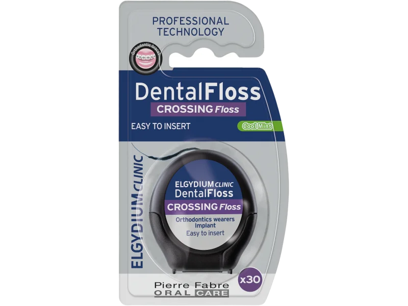 Elgydium Clinic DentalFloss Crossing Floss, nić dentystyczna