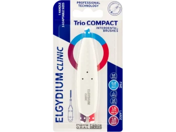 Zdjęcie produktu Elgydium Clinic Trio Compact 145 Fine i Large, szczoteczka