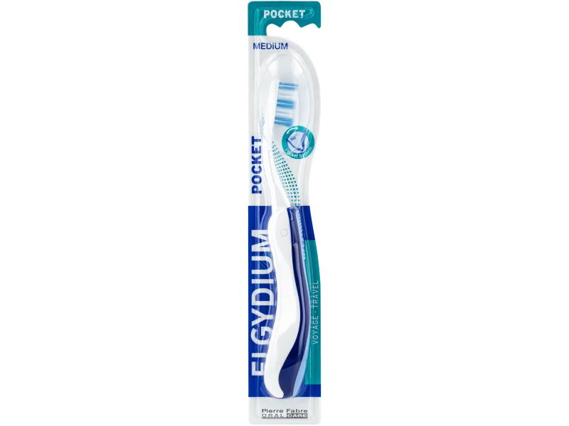 ELGYDIUM Pocket Medium kieszonkowa, szczoteczka
