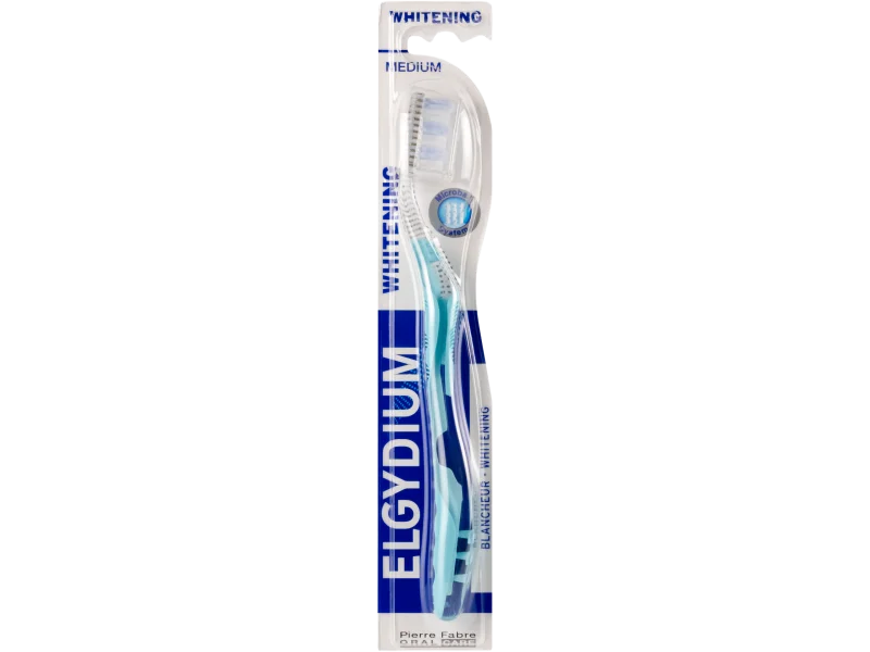 ELGYDIUM Whitening Microball Medium wybielająca, szczoteczka