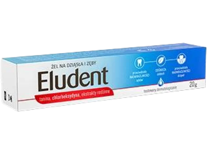 Eludent na dziąsła i zęby, żel