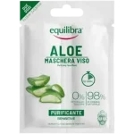 Equilibra Aloe, oczyszczająca aloesowa maseczka do twarzy, maska