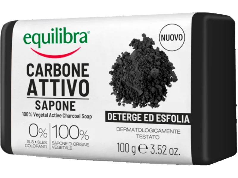 EQUILIBRA CARBONE ATTIVO oczyszczające, mydło