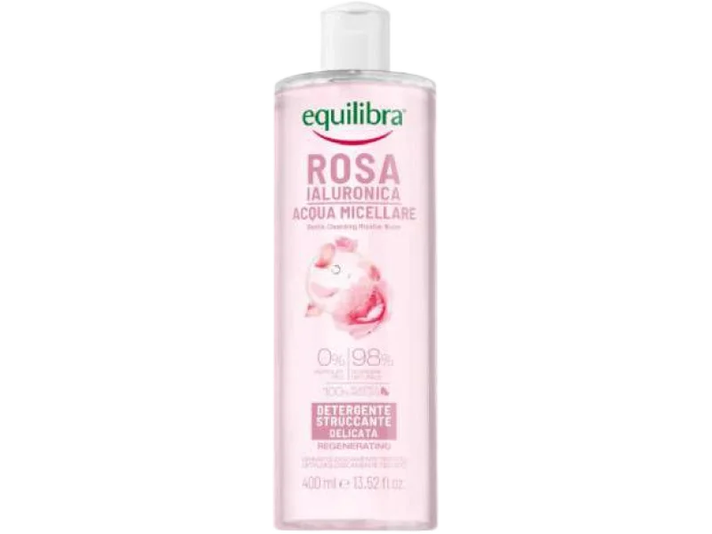 Equilibra Rosa oczyszczająca różana woda micelarna, płyn
