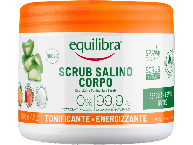Equilibra tonizująco-energetyzujący peeling solny