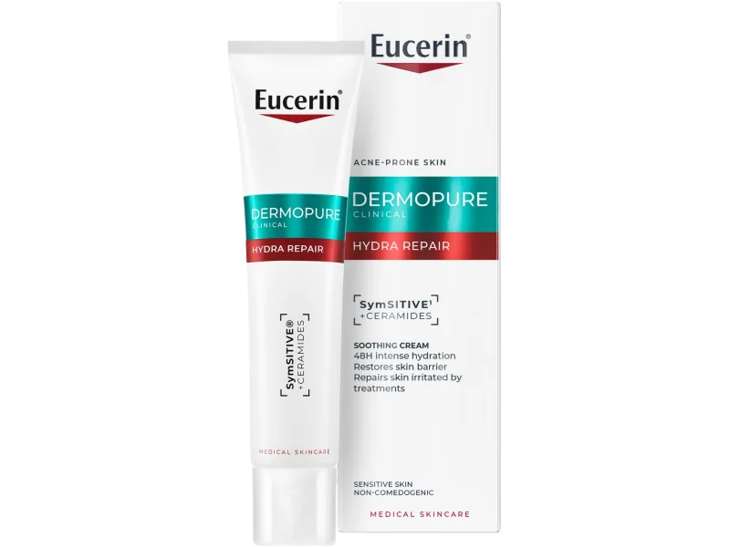 Eucerin Dermopure Clinical kojący Hydra Repair, krem