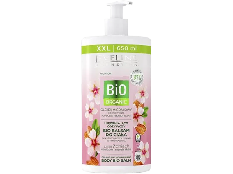Eveline Bio Organic ujędrniająco odżywczy, olejek migdałowy, balsam