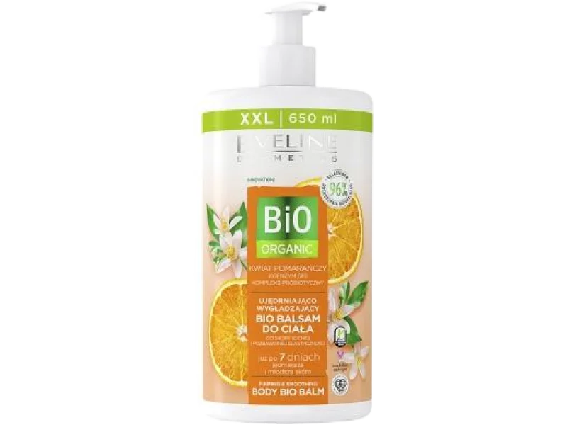 Eveline Bio Organic ujędrniająco-wygładzjący bio balsam do ciała pomarańcza