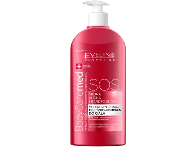 EVELINE BODYCARE MED SOS multiregenerujące mleczko-kompres do ciała