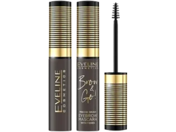 Zdjęcie produktu Eveline Brow & Go mascara do brwi 02 dark, tusz