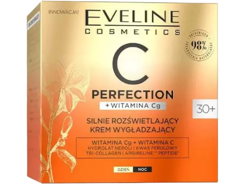 Eveline C-Perfection silnie rozświetlający krem wygładzający 30+