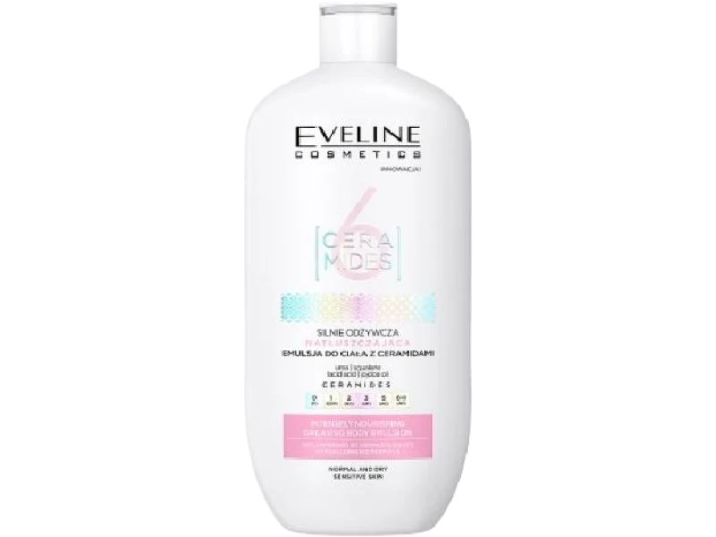 EVELINE COSMETICS 6 ceramidów silnie odżywcza natłuszczająca, emulsja
