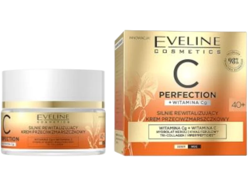 Eveline Cosmetics C-Perfection rewitalizujący przeciwzmarszczkowy 40+, krem