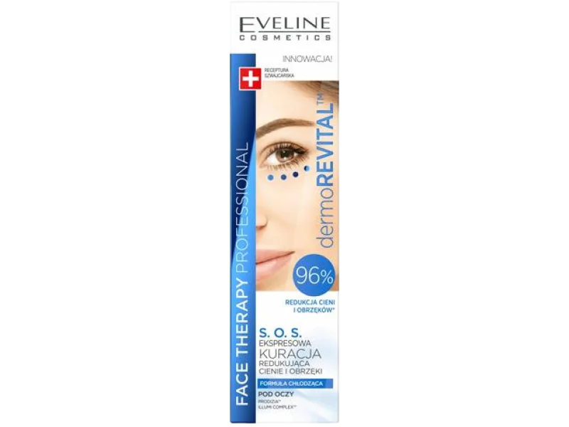 EVELINE COSMETICS DermoREVITAL S.O.S. ekspresowa kuracja redukująca cienie i obrzęki