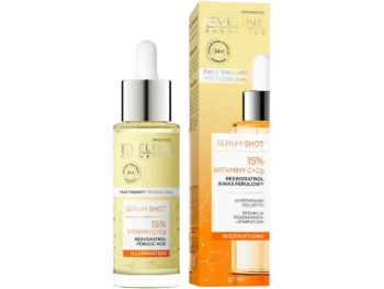 Zdjęcie produktu Eveline Cosmetics Face Therapy Professional Serum Shot kuracja rozświetlająca witaminy C+Cg
