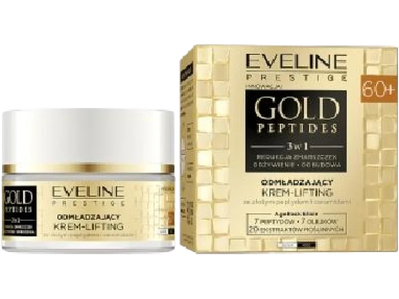 EVELINE COSMETICS Gold Peptides odmładzający krem-lifting 60+
