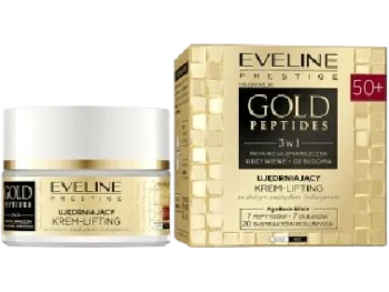 Zdjęcie produktu EVELINE COSMETICS Gold Peptides ujędrniający krem-lifting 50+