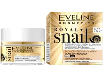 Zdjęcie produktu EVELINE COSMETICS ROYAL SNAIL Skoncentrowany krem aktywnie regenerujący 70+