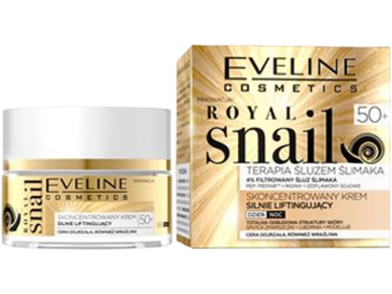 EVELINE COSMETICS ROYAL SNAIL Skoncentrowany krem aktywnie regenerujący 70+