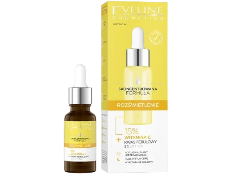 Eveline Cosmetics skoncentrowana formuła rozświetlenie, serum