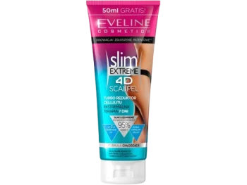 Zdjęcie produktu Eveline Cosmetics Slim Extreme 4D Scalpel potrójnie skoncentrowany turbo reduktor cellulitu, balsam