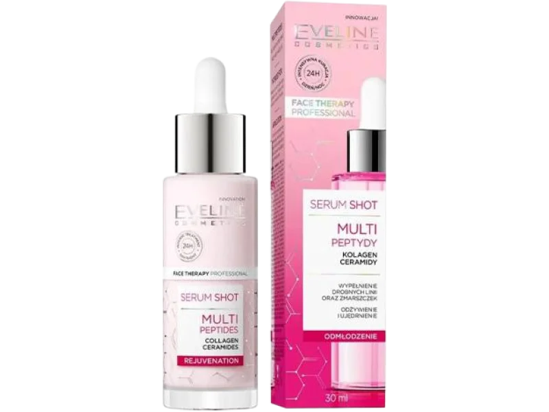 Eveline Face Therapy Professional Serum Shot kuracja odmładzająca multipeptydy