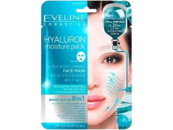 Zdjęcie produktu Eveline Hyaluron Moisture Pack ultranawilżająca koreańska maska na tkaninie