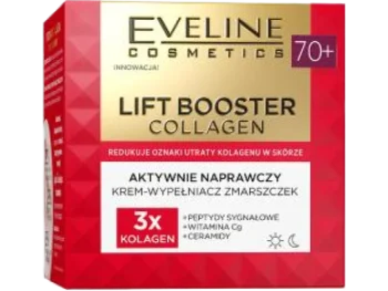 Zdjęcie produktu Eveline Lift booster collagen aktywnie naprawczy krem-wypełniacz zmarszczek 70+