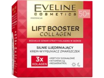 Zdjęcie produktu Eveline Lift booster collagen silnie ujędrniający krem-wypełniacz zmarszczek 50+