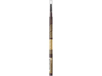 Zdjęcie produktu Eveline Micro Precise Brow Pencil ultraprecyzyjna kredka do brwi, dark brown 03
