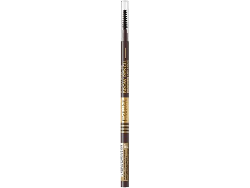 Eveline Micro Precise Brow Pencil ultraprecyzyjna kredka do brwi, dark brown 03