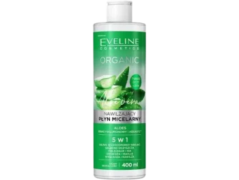 Zdjęcie produktu Eveline Organic nawilżający płyn micelarny do demakijażu z aloesem