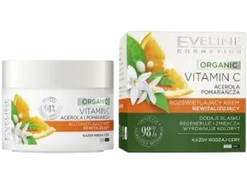 Zdjęcie produktu EVELINE Organic Vitamin C rozświetlający rewitalizujący, krem