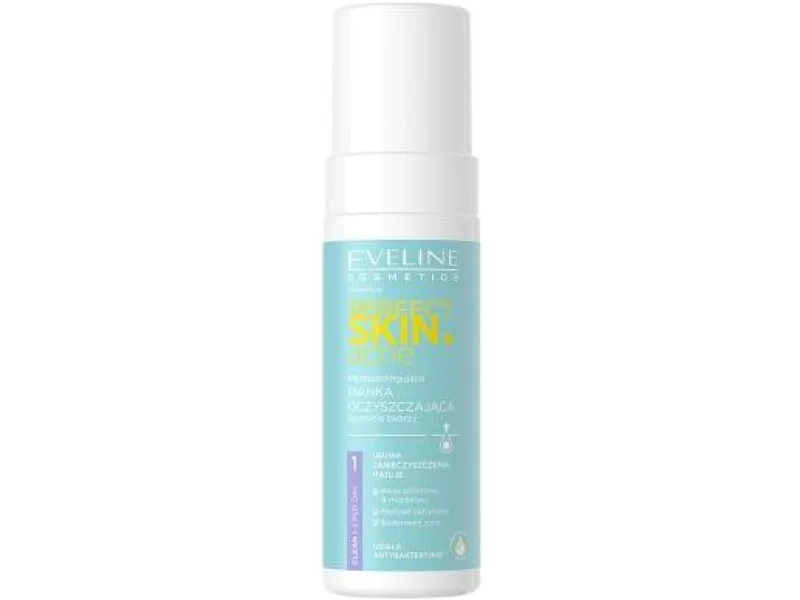 Eveline Perfect Skin.acne mikropeelingująca pianka oczyszczająca do mycia twarzy