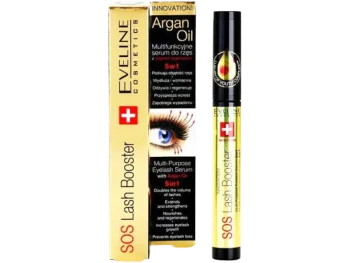 EVELINE SOS LASH BOOSTER multifunkcyjne serum do rzęs z olejkiem arganowym 5w1