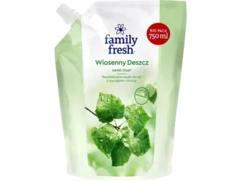 Zdjęcie produktu FAMILY FRESH Mydło do rąk wiosenny deszcz, płyn