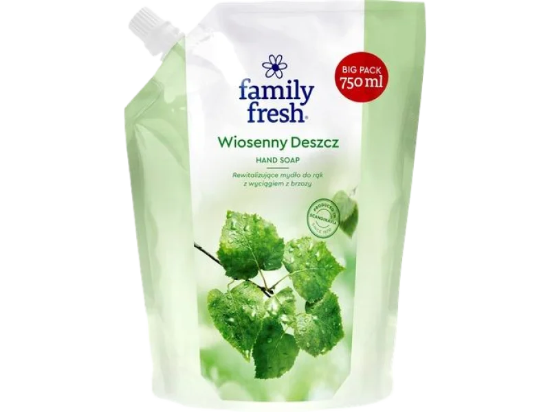 FAMILY FRESH Mydło do rąk wiosenny deszcz, płyn
