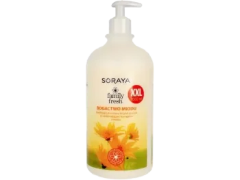 Zdjęcie produktu Family Fresh nawilżający kremowy żel pod prysznic ze zmiękczającym wyciągiem z miodu Bogactwo miodu, żel na skórę