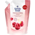 FAMILY FRESH Refill mydło do rąk kremowa malina, płyn