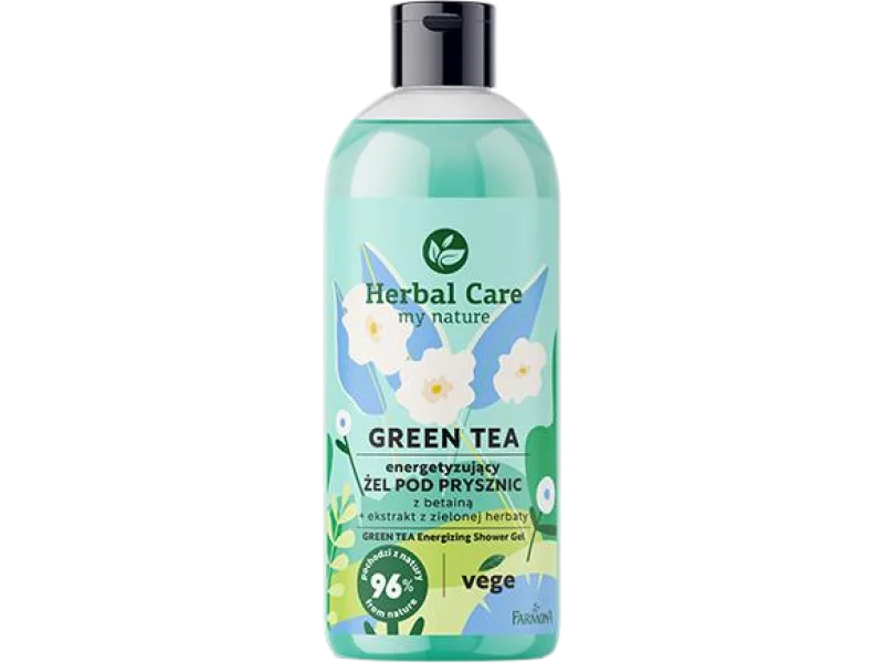 Farmona Herbal Care Green Tea energetyzujący żel pod prysznic z betainą