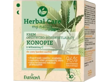 Zdjęcie produktu Farmona Herbal Care odżywczo-rozświetlający konopie z witaminą C, krem
