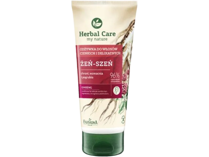 FARMONA HERBAL CARE odżywka do włosów cienkich i delikatnych z żeń-szeniem