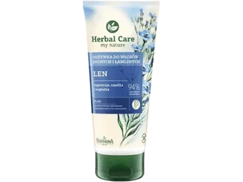 FARMONA HERBAL CARE odżywka do włosów suchych z lnem