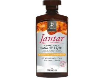 Zdjęcie produktu Farmona Jantar odprężająca piana do kąpieli z esencją bursztynową i ekstraktem z pomarańczy, pianka