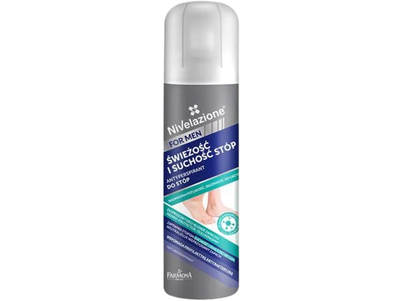 FARMONA NIVELAZIONE FOR MEN antyperspirant do stóp, spray