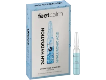 Zdjęcie produktu Feetcalm, ampułki nawilżające do stóp z kwasem hialuronowym