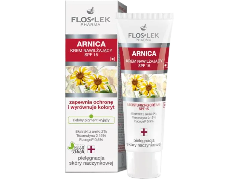 FLOS-LEK ARNICA Nawilżający krem arnikowy SPF15