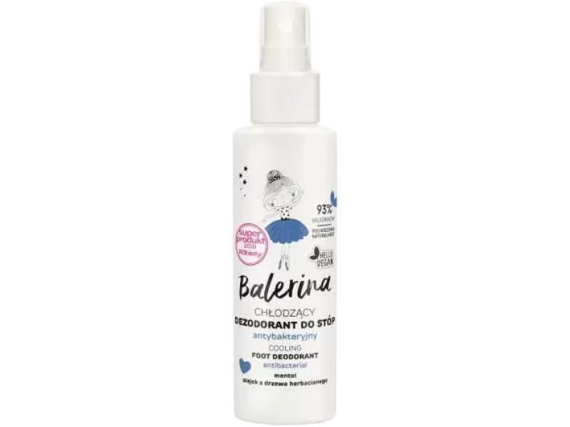 Flos-Lek Balerina chłodzący dezodorant do stóp antybakteryjny, spray