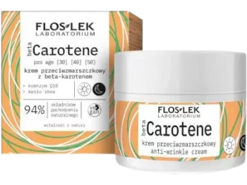 Zdjęcie produktu Flos-Lek betaCarotene Pro Age, przeciwzmarszczkowy z beta-karotenem, krem