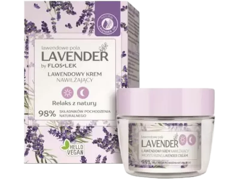 Flos-Lek Lavender Lawendowe Pola lawendowy krem nawilżający